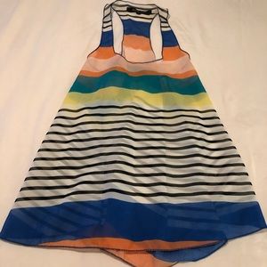 Silky multicolor top from Ocean Drive